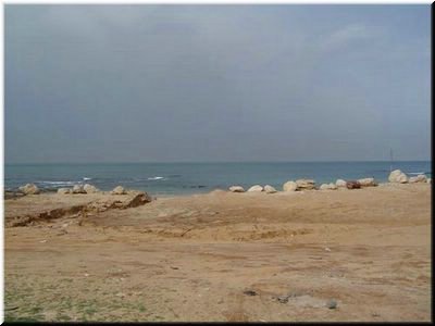 Land on the Mediterranean coast